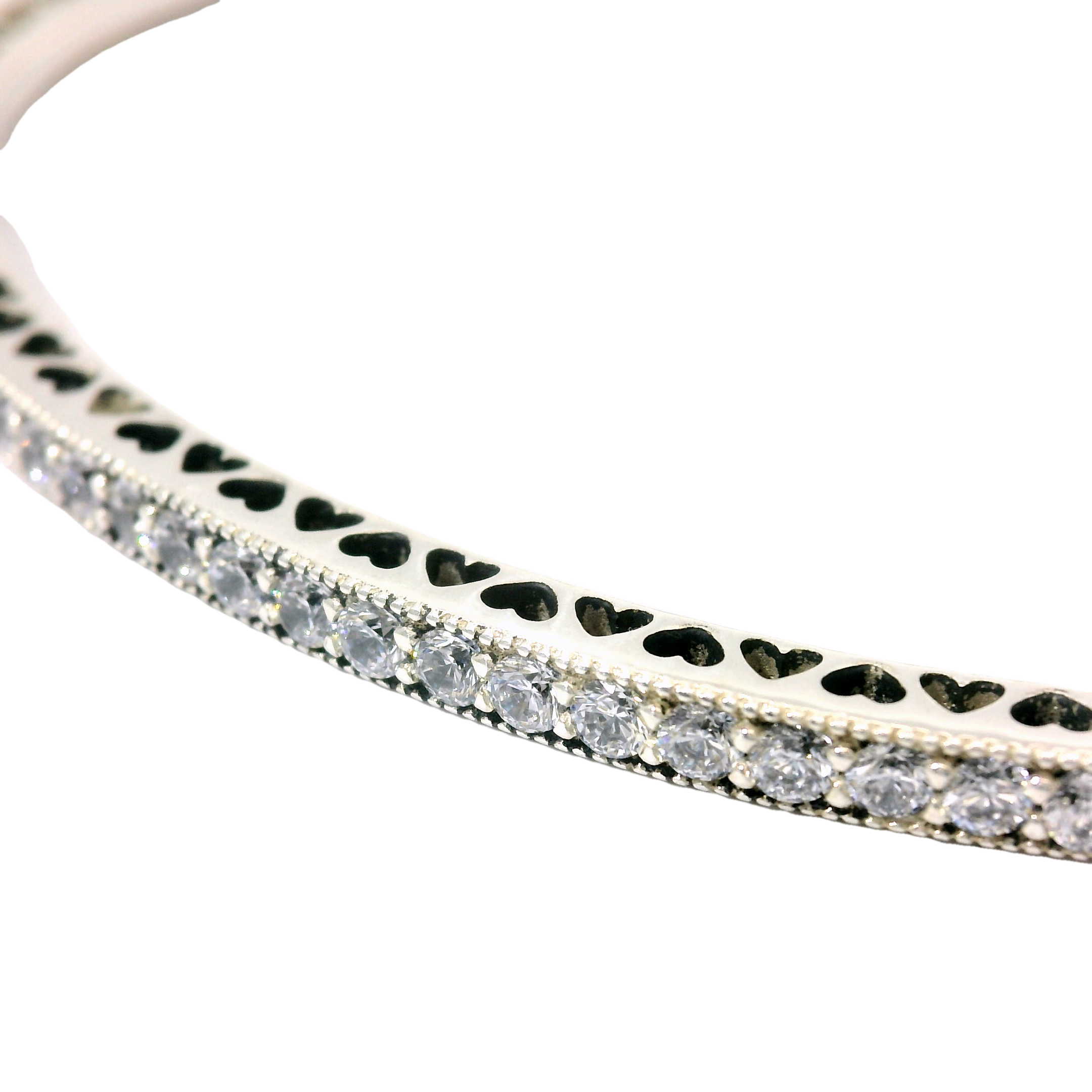 Genuine PANDORA 590511CZ Twinkling Forever Bangle 19 - 20 cm PANDORA size 21