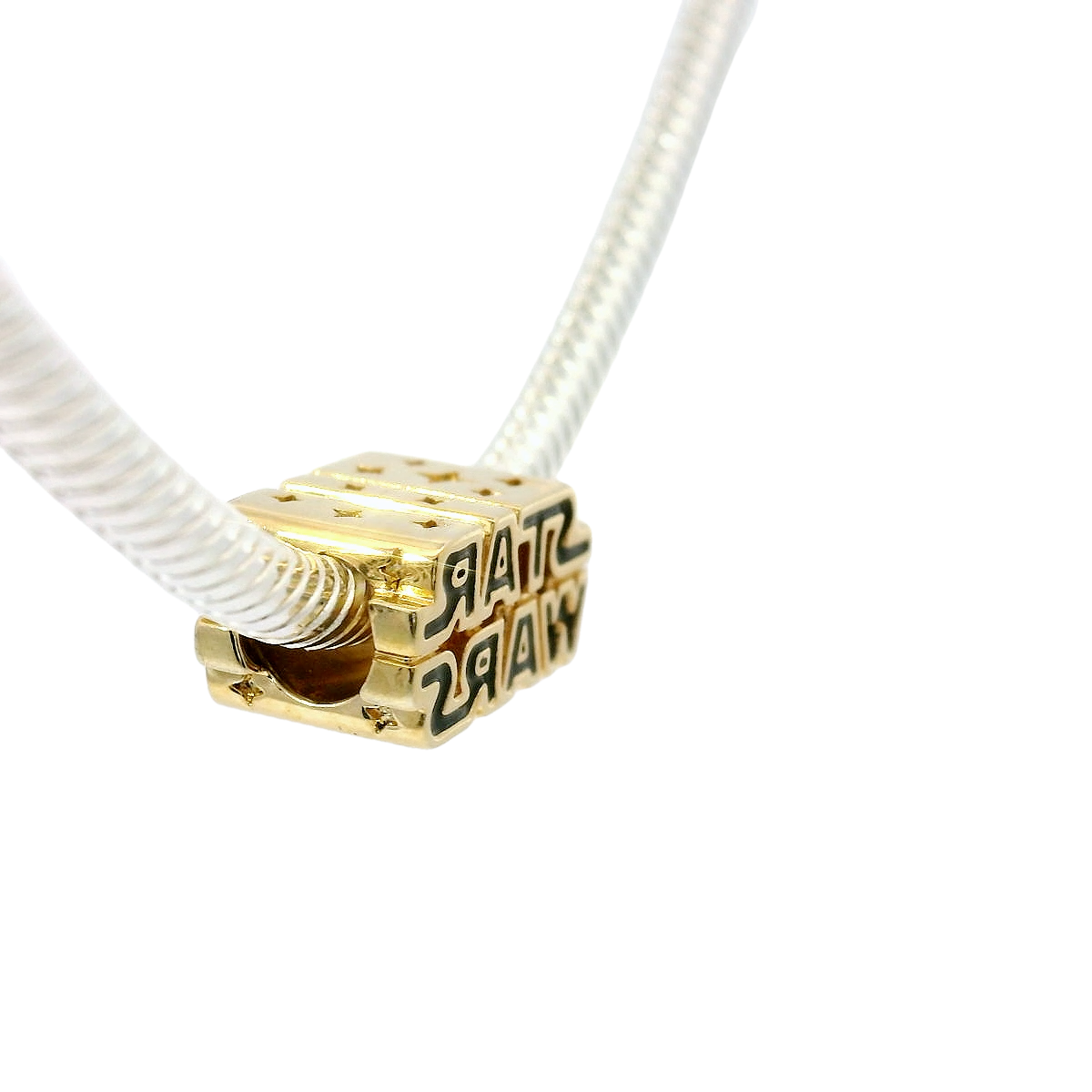 Genuine PANDORA 769247C01 Star Wars Logo ALE MET Limited Edition Charm Only