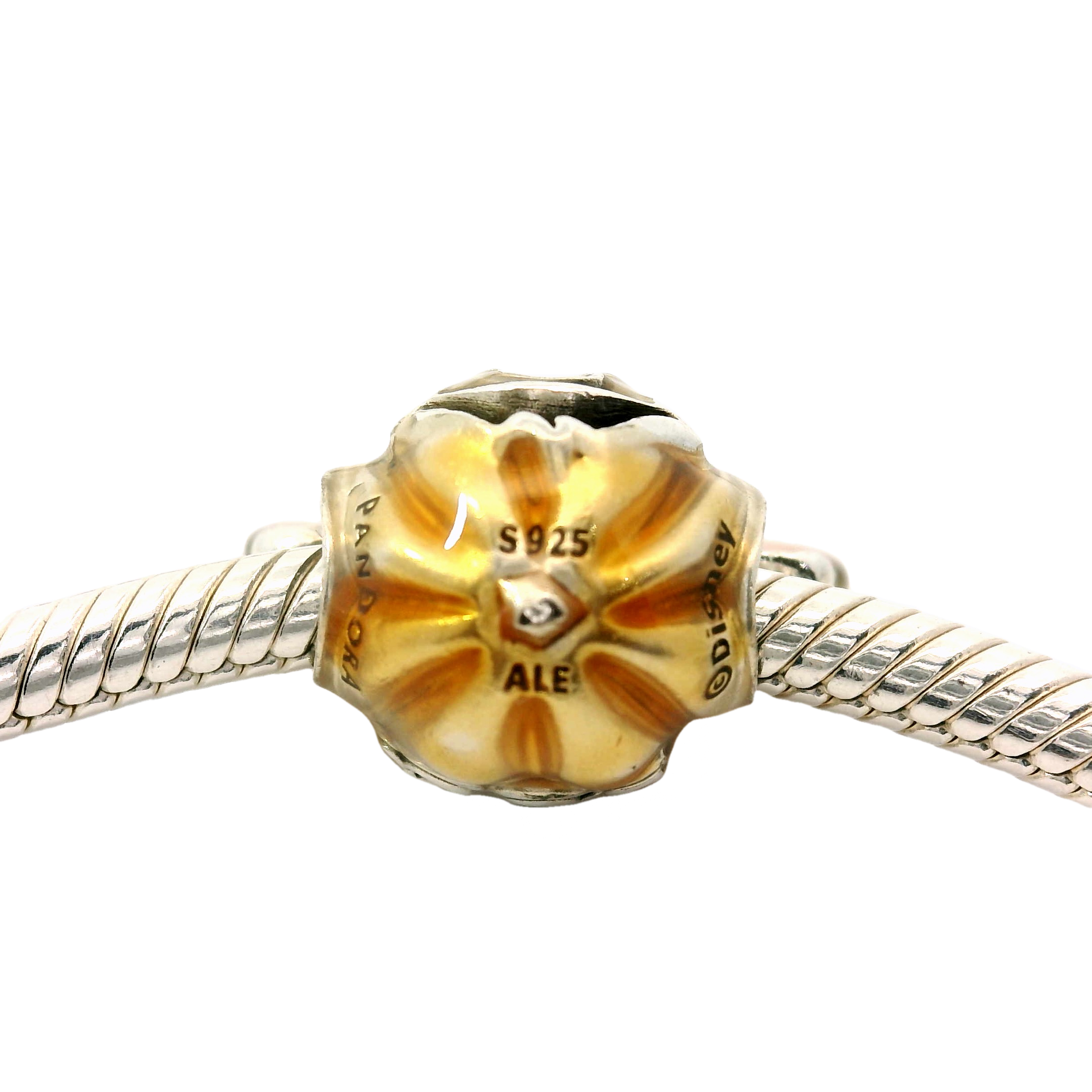 Genuine PANDORA Disney 799599C01 Mickey Mouse Pumpkin Charm Only