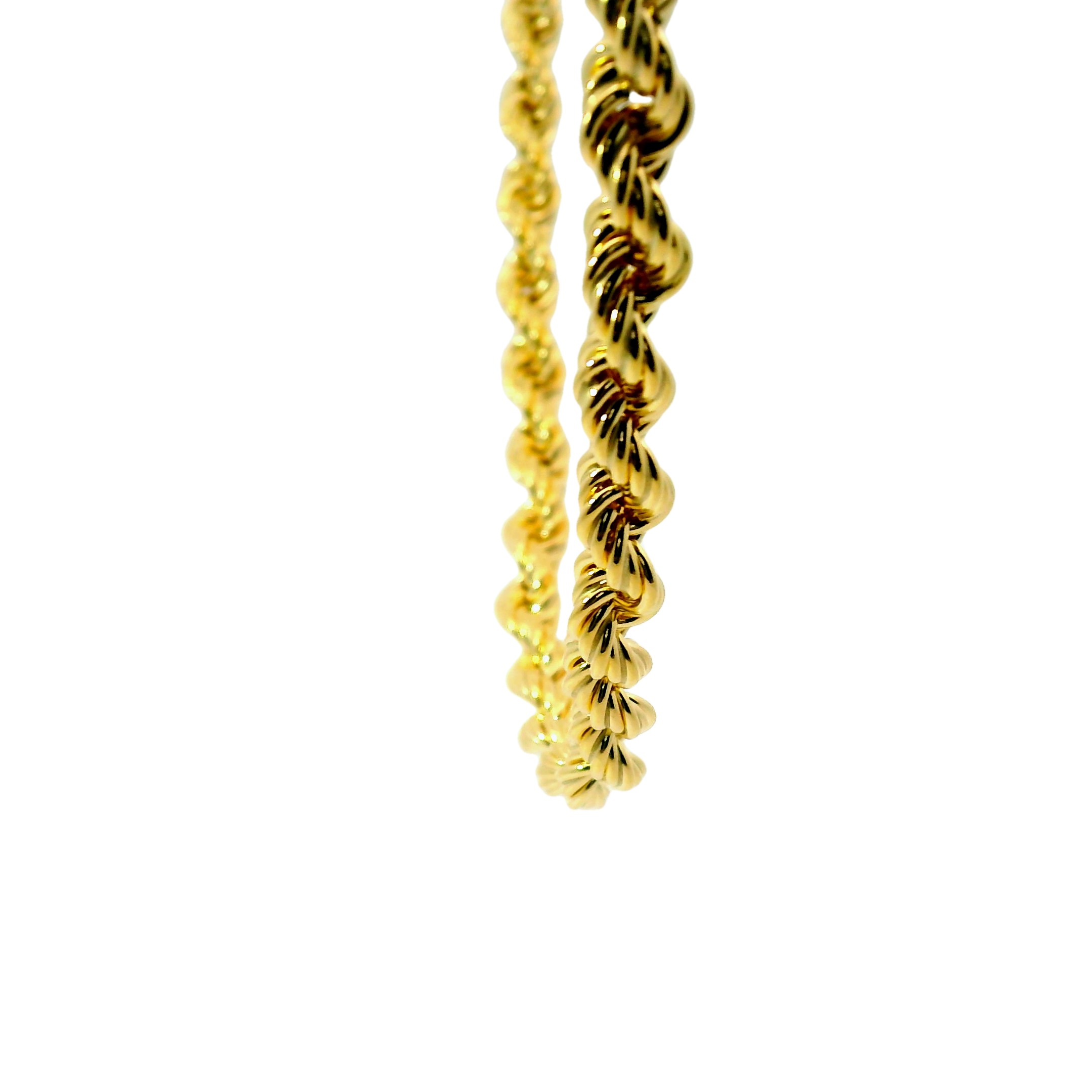 22" New 9CT Rope Chain (16.8g)