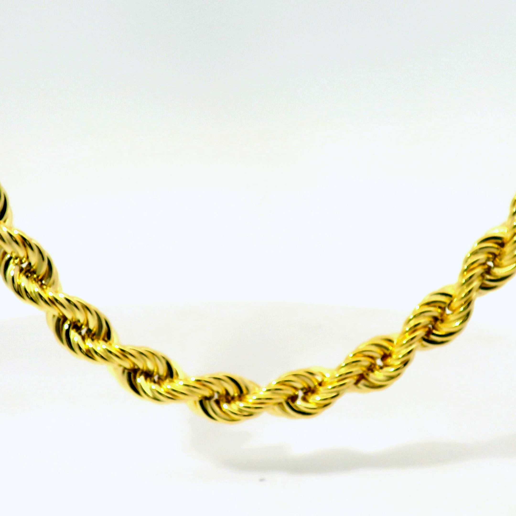 26" New 9CT Rope Chain (50g)