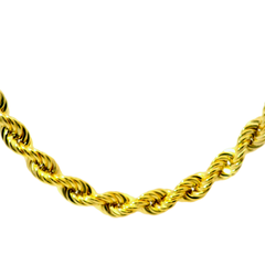 26" New 9CT Rope Chain (50g)