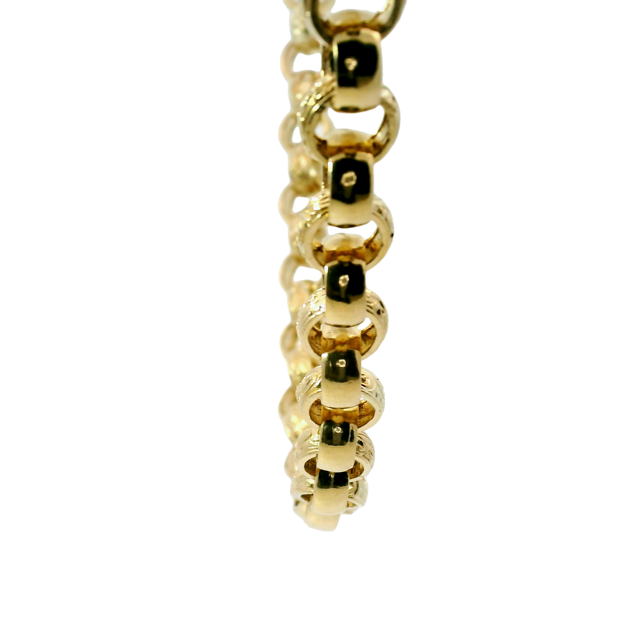 26" New 9CT Belcher Chain Necklace (62.4g)