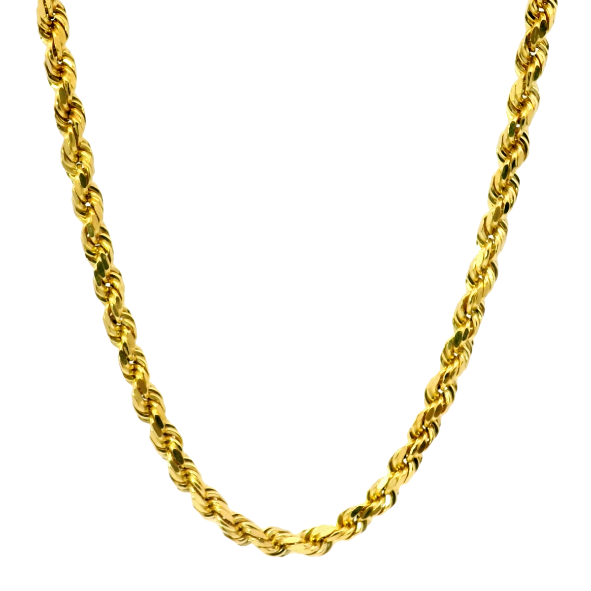 24” New 9CT Rope Necklace (16.8g)