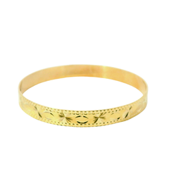 8" New 9CT Slave Bangle (13.5g)