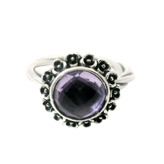 Genuine PANDORA 190850PAM Wanda's Garden Amethyst Ring Size 60 | 19 | 9 | R1/2 - S