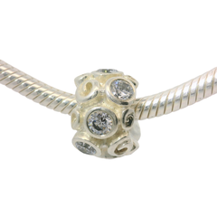 Genuine PANDORA 79330CZ Spot & Swirl Primrose Path Charm Only