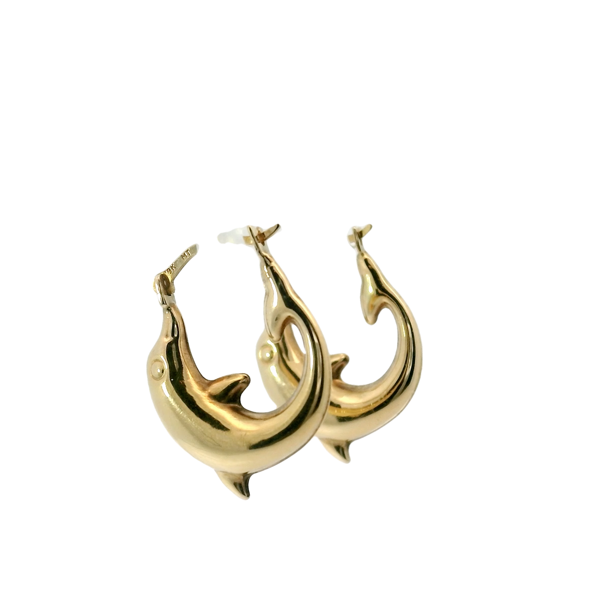 9CT Pre-owned Dolphin Earrings (0.8g)