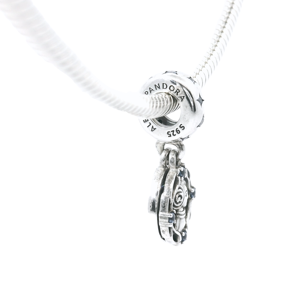 Genuine PANDORA 799251C01 Star Wars X Princess Leia Double Dangle Charm Only