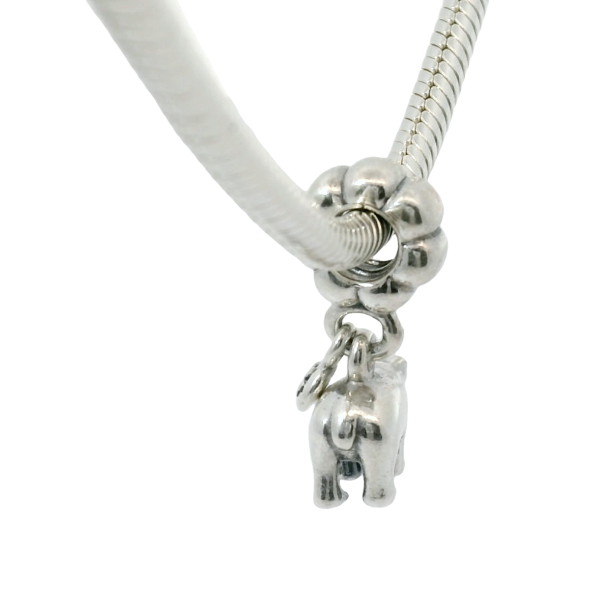 Genuine PANDORA 791029CZ Dangle Polar Bear Charm Only