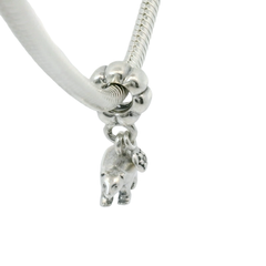 Genuine PANDORA 791029CZ Dangle Polar Bear Charm Only