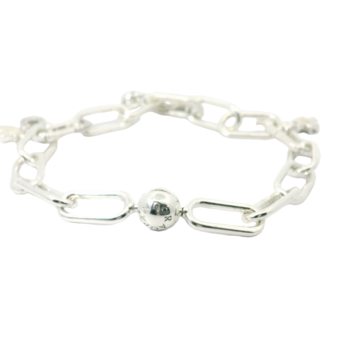 Genuine PANDORA 598373 ME SILVER Link Chain Bracelet Pandora 20.5cm with 6 Charms