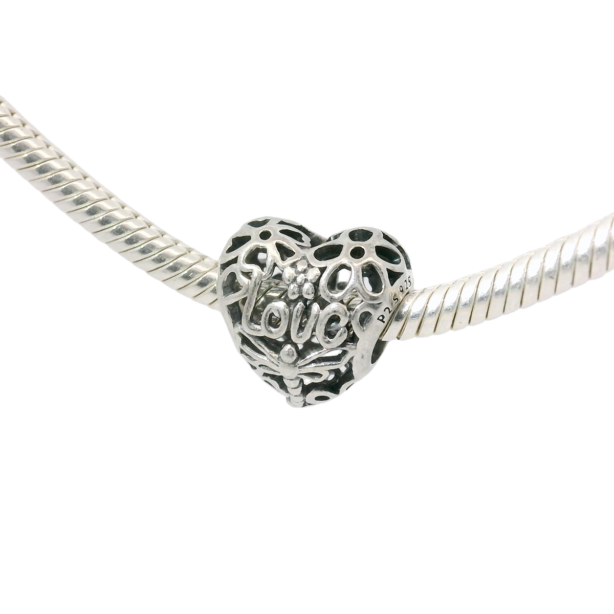 Genuine PANDORA 797046 Love Life Dragonfly Charm Only