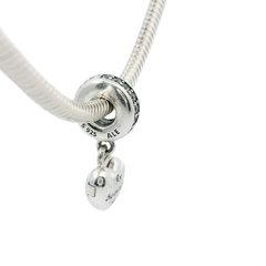 Genuine PANDORA 791524CZ My Beautiful Wife Forever & Always Locket Bead Charm Only