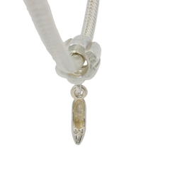 Genuine PANDORA 790349 14K Two Tone Gold Stiletto Shoe Dangle Charm Only