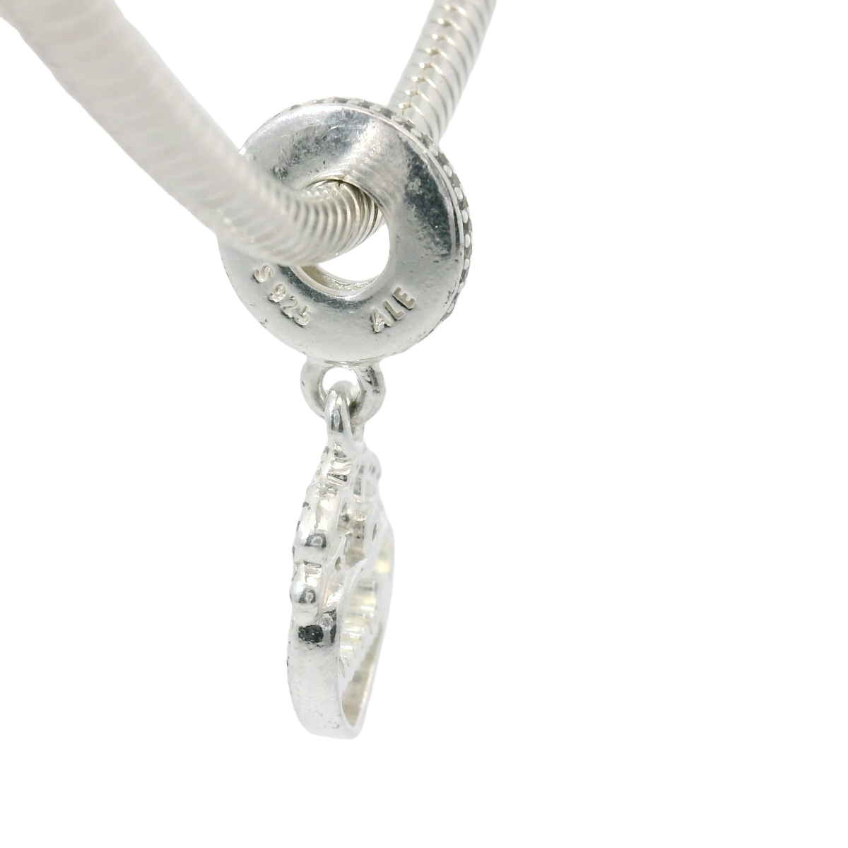 Genuine PANDORA 791962CZ Princess Crown Heart Dangly Charm Only