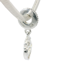 Genuine PANDORA 791962CZ Princess Crown Heart Dangly Charm Only