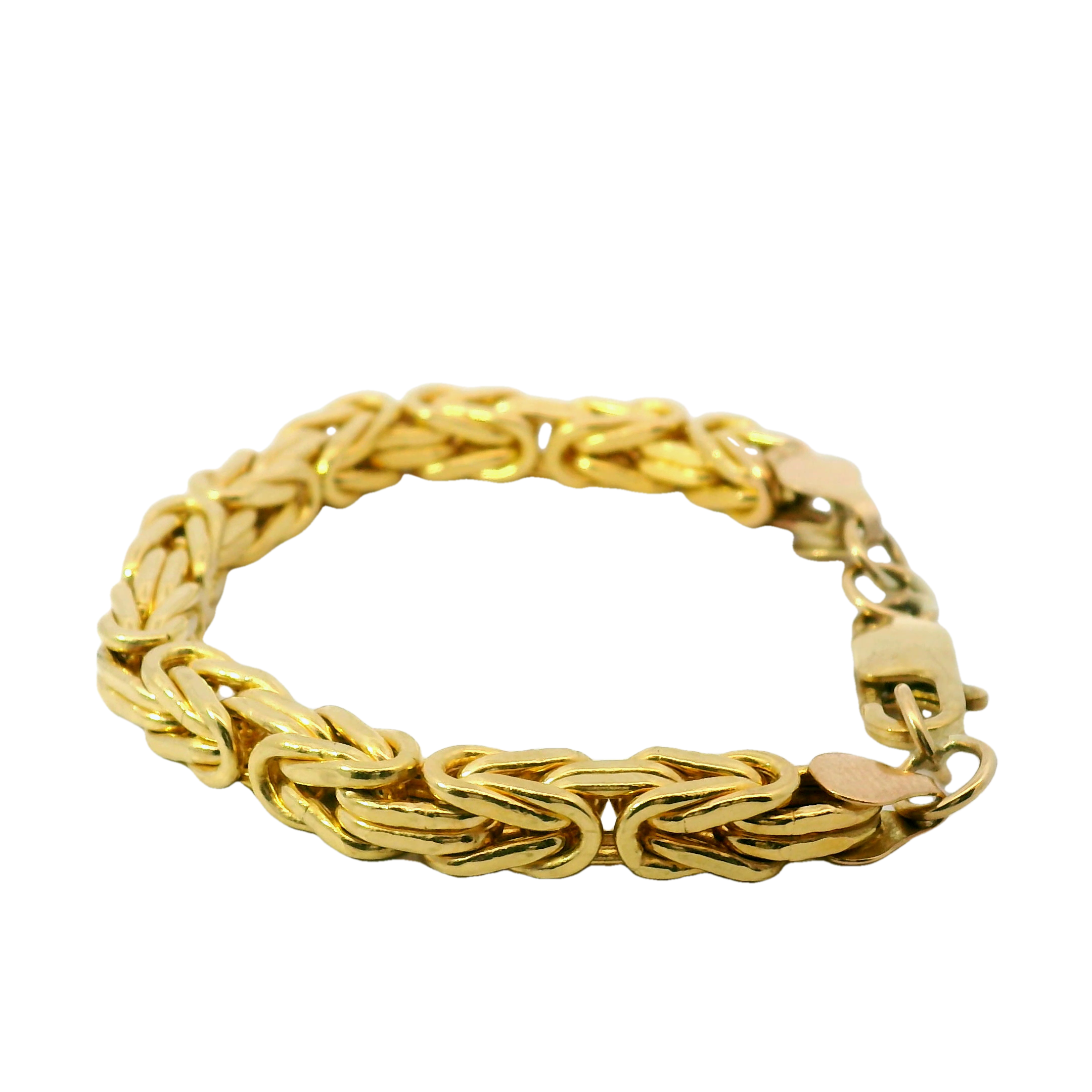 7" Pre-owned 9CT Kids Byzantine Bracelet (12.7g)