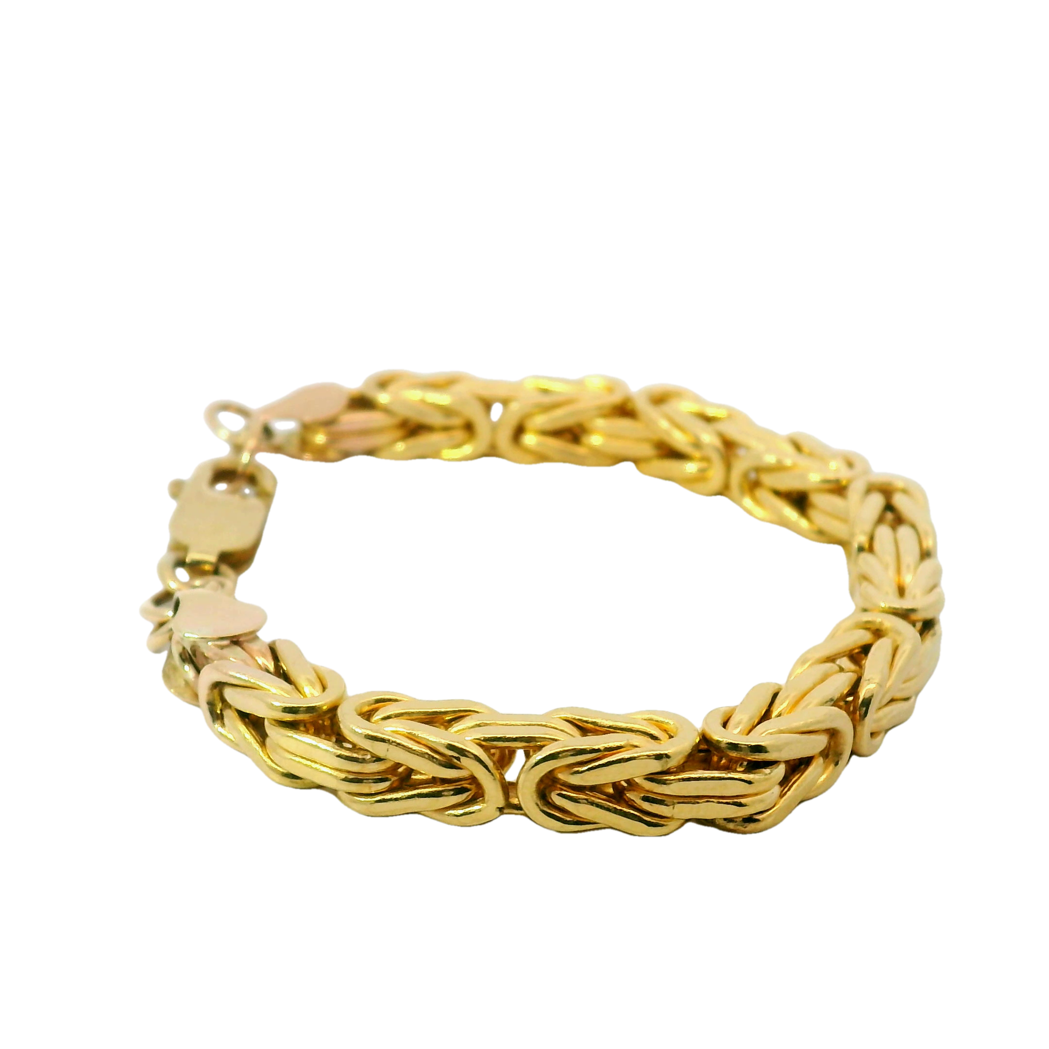 7" Pre-owned 9CT Kids Byzantine Bracelet (12.7g)