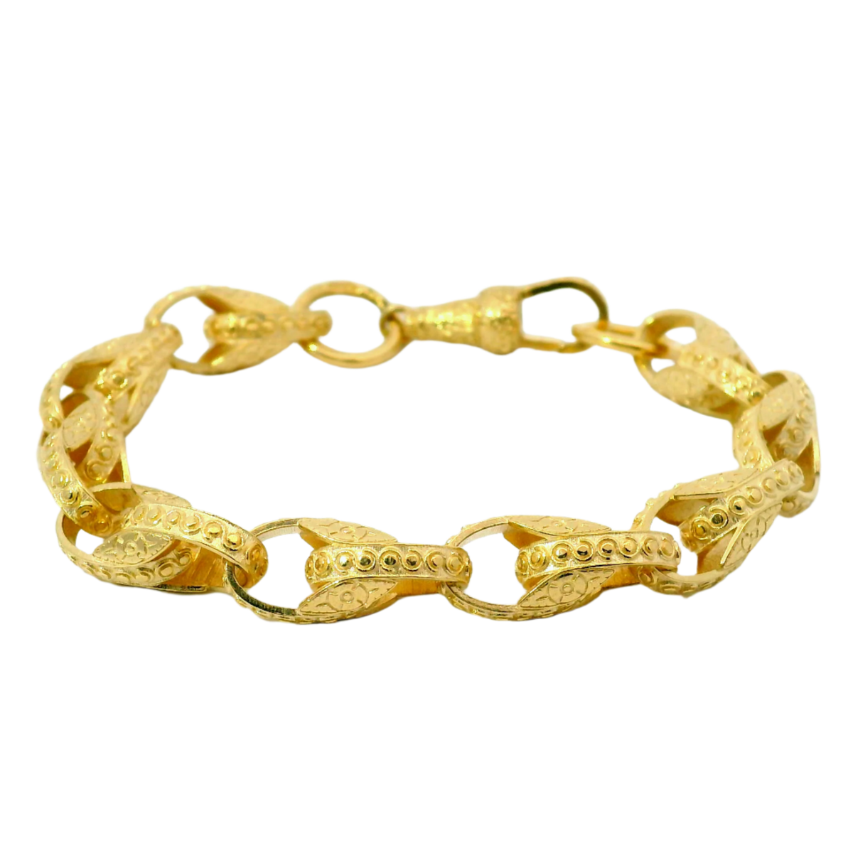 6.5" New 9CT Tulip Bracelet (13g)