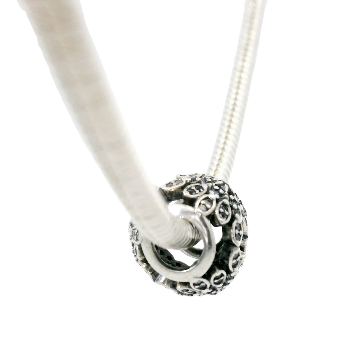 Genuine PANDORA 791760NBLMX Blue Crystallised Snowflake Charm Only