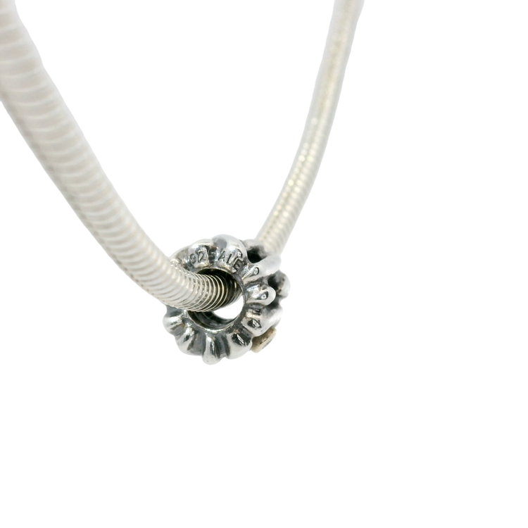 Genuine PANDORA 790352D Silver & 14ct Gold Diamond 'Kisses & Hugs XOX’ Charm Only