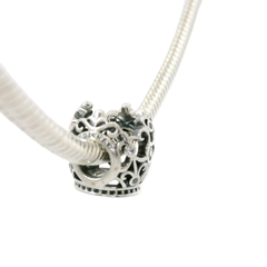Genuine PANDORA 791580CZ Sterling Silver Disney Princess Crown Charm Only