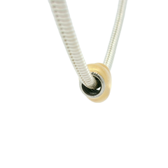 Genuine PANDORA 791886EN113 Gold Glittering Heart Metallic Charm Only