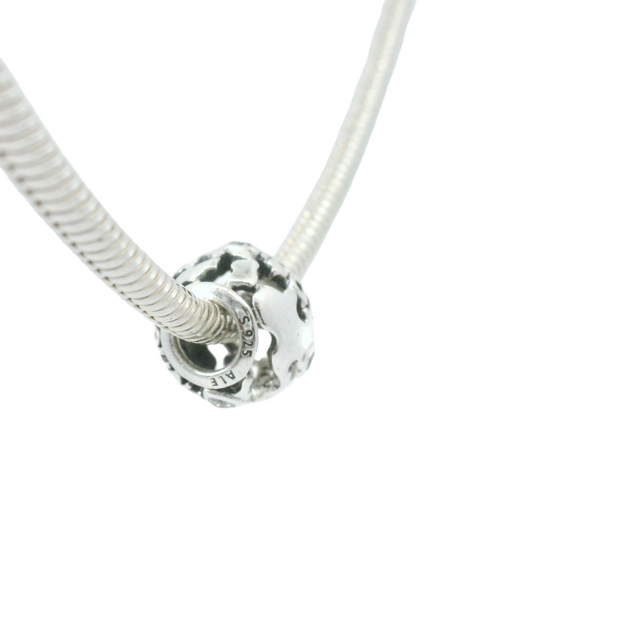 Genuine PANDORA 791718CZ Around The World Charm Only