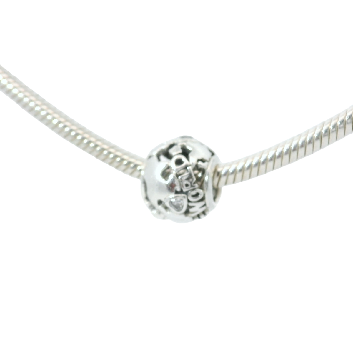 Genuine PANDORA 791718CZ Around The World Charm Only