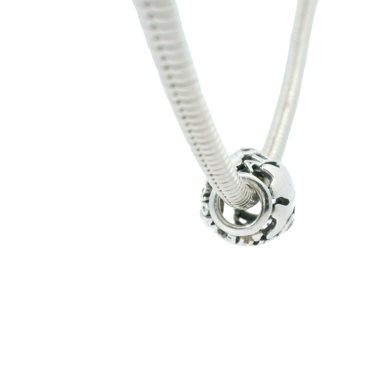 Genuine PANDORA 791718CZ Around The World Charm Only