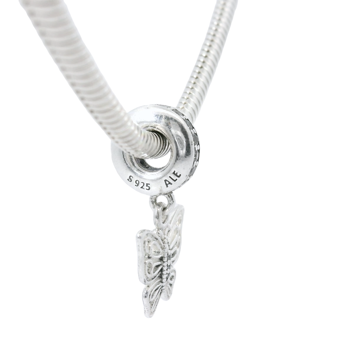 Genuine PANDORA 791255CZ Charm Love Takes Flight Dangle Only