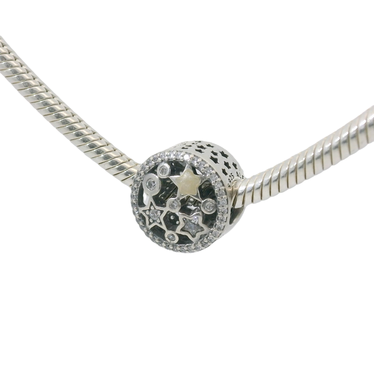 Genuine PANDORA 796373CZ Illumination Stars Openwork Charm Only