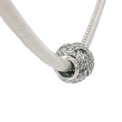 Genuine PANDORA 791537CZ Sparkling Love Knot Charm Only