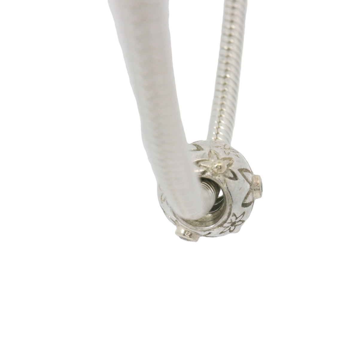Genuine Pandora 790399DN Sterling Silver and 14ct Diamond Flower Power Charm - Goldbank Jewellers