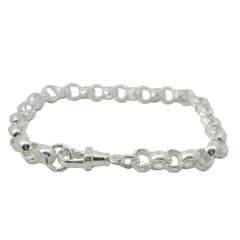 7.5" New Silver 925 Belcher Bracelet (12.7g)