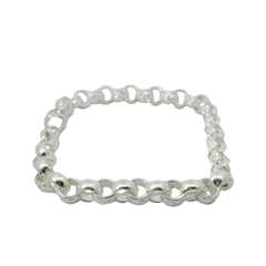 7.5" New Silver 925 Belcher Bracelet (12.7g)