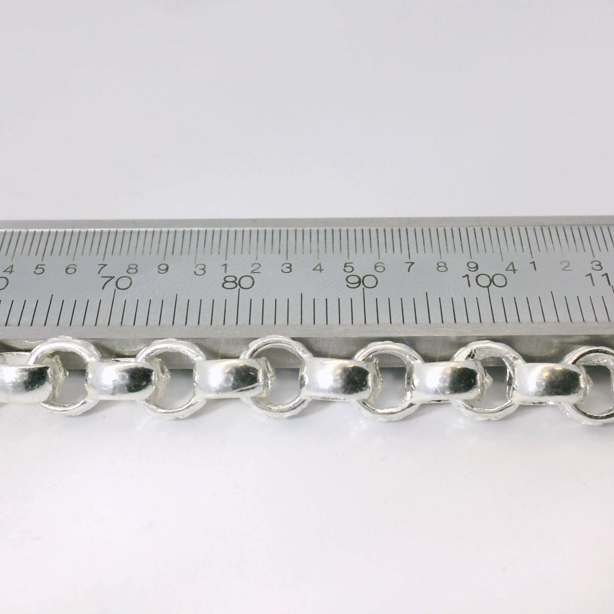 7.5" New Silver 925 Belcher Bracelet (12.7g)