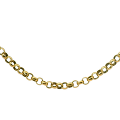 30" Pre-owned 9CT Belcher Chain Necklace (23.32g)