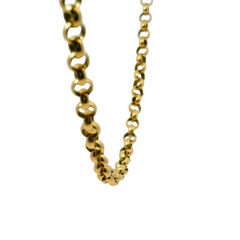 30" Pre-owned 9CT Belcher Chain Necklace (23.32g)