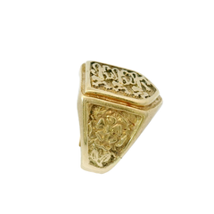 9CT Pre-owned Four Lions England Ring (Size U)