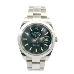 2023 Rolex Datejust 126300 41mm – Blue Motif Dial | Full Set | Gold Bank Guarantee