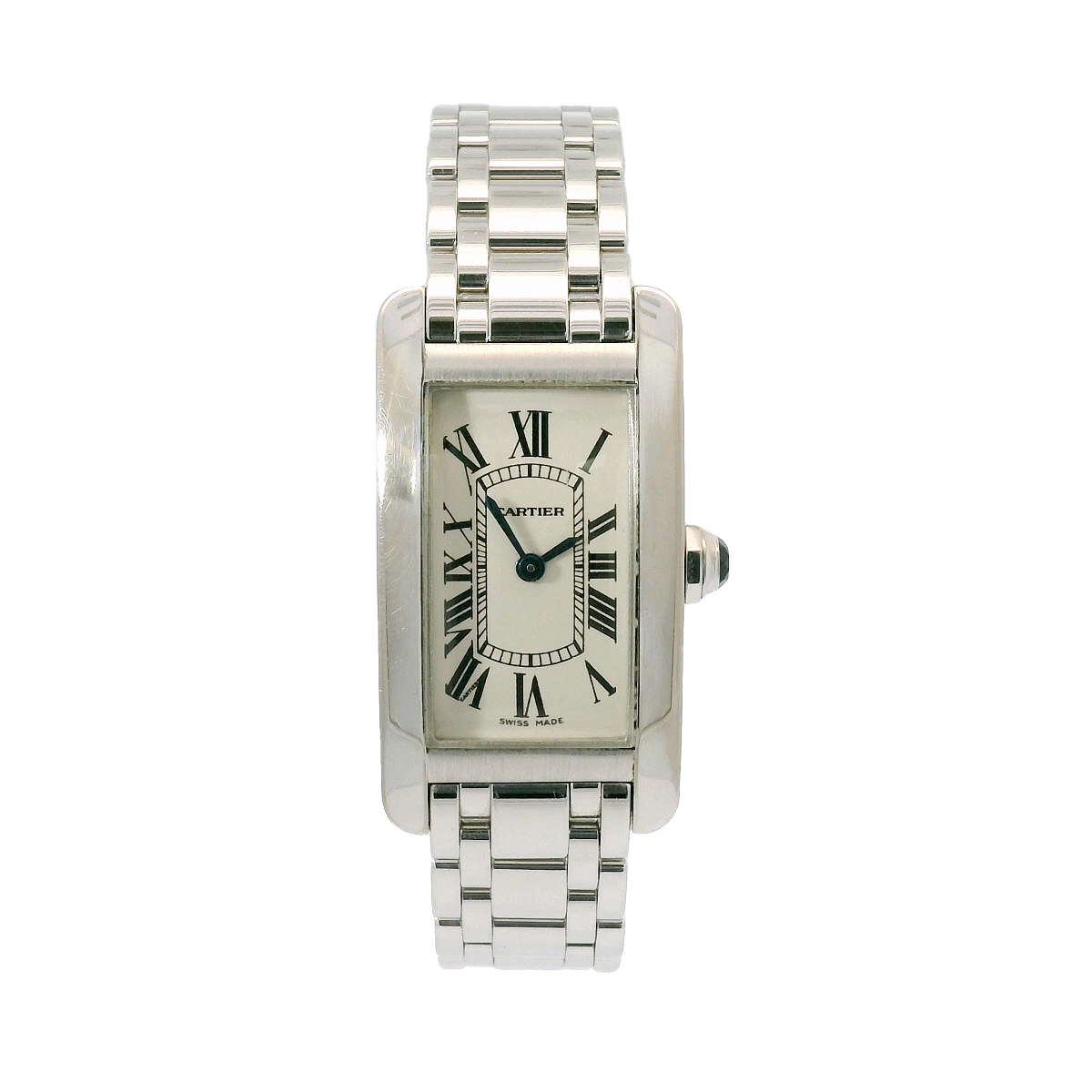 2005 Cartier Tank Américaine 2489 – Ladies 18ct White Gold | Box & Papers