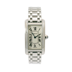 2005 Cartier Tank Américaine 2489 – Ladies 18ct White Gold | Box & Papers