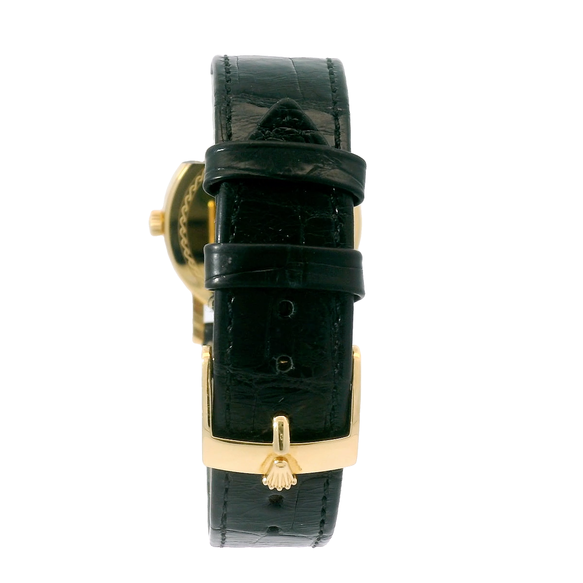 2008 Rolex Cellini 5115 | 32mm | Black Dial | 18ct Yellow Gold | Full Set