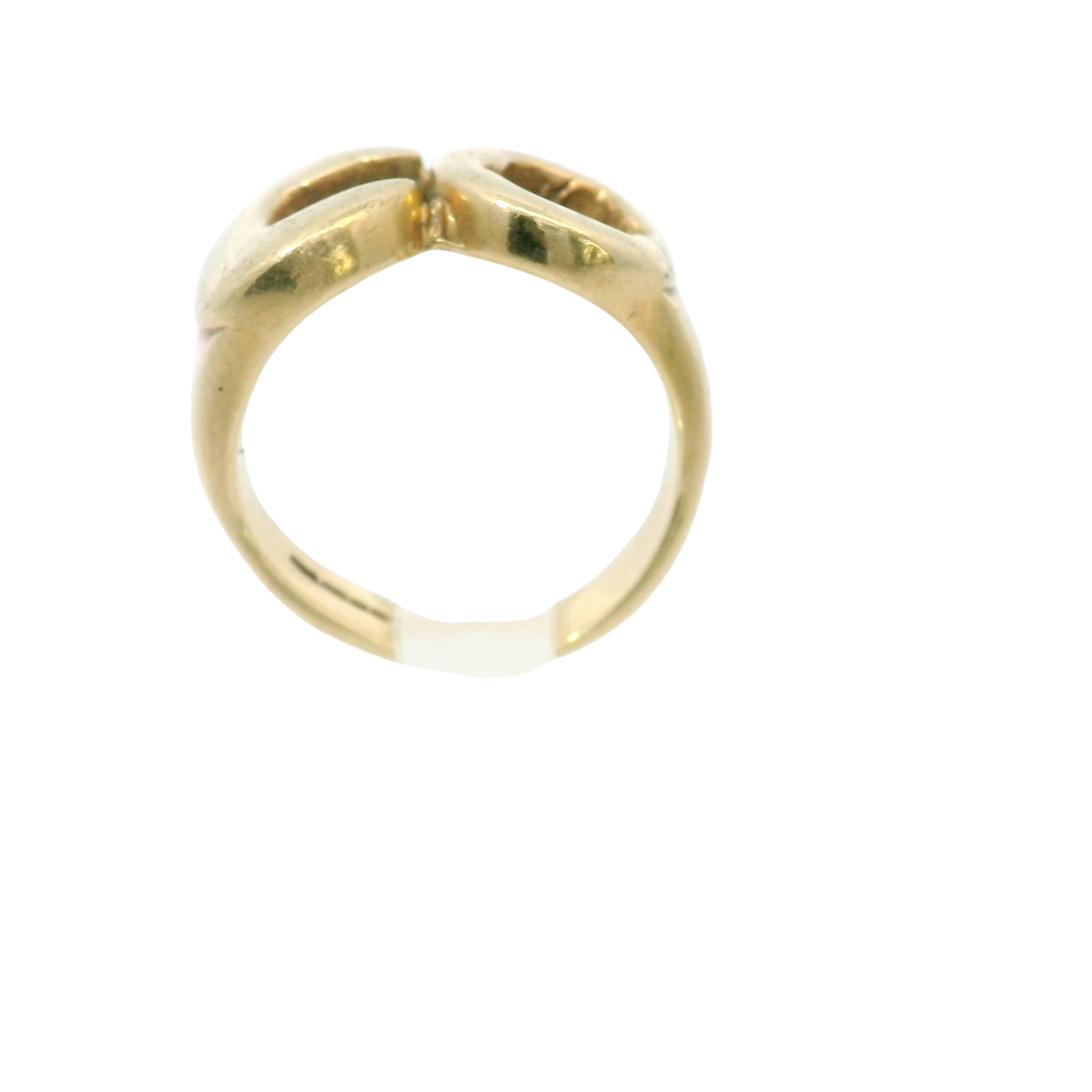 9CT Pre-owned Spanner Ring (Size P)