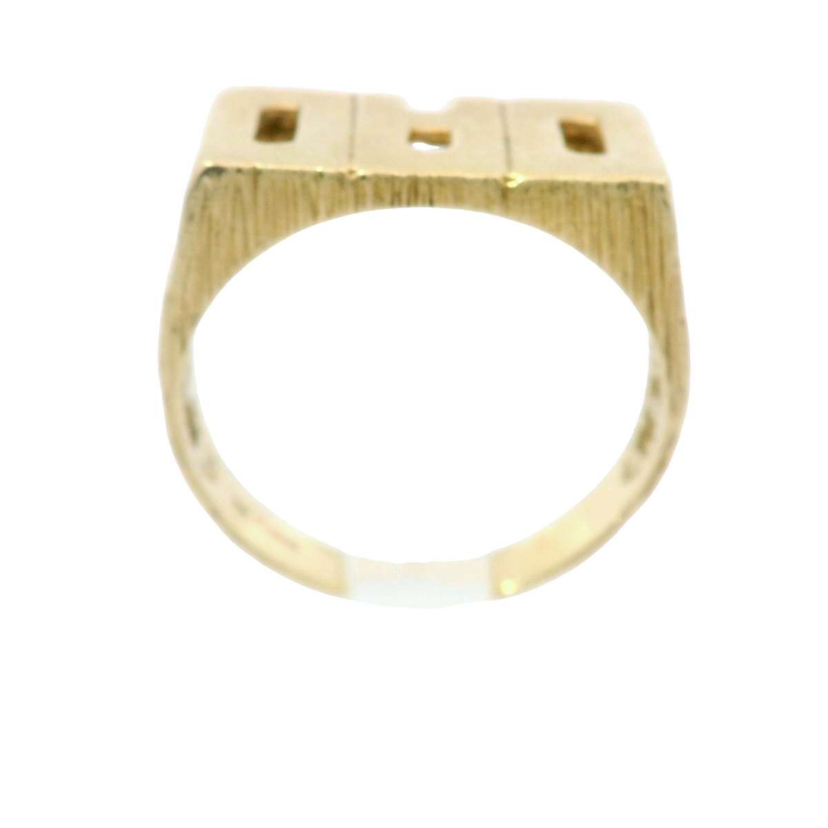 9CT Pre-owned DAD Ring (Size Y)