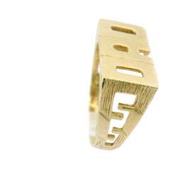 9CT Pre-owned DAD Ring (Size Y)