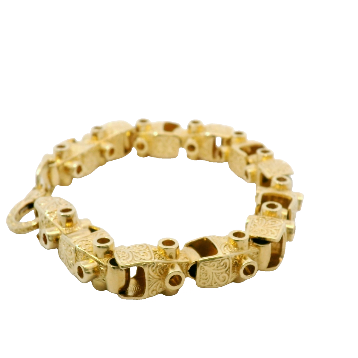 9” Pre-owned 9CT Lego Bracelet (54.5g)