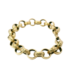7.75” Pre-owned 9CT Belcher Bracelet (25.6g)